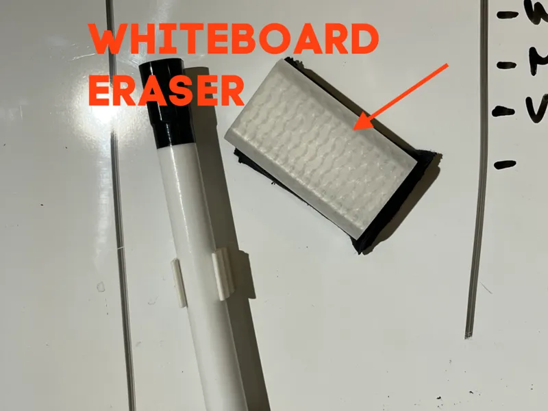 Mini Whiteboard Eraser | by catchworks