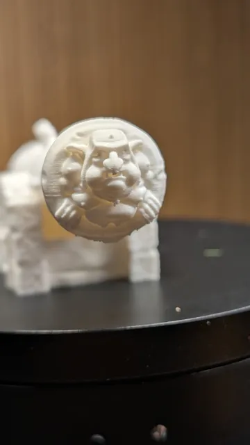 Accesorio para impresora 3D: Fat Goblin / Gretchen stuck in Cannon — vista de referencia 3