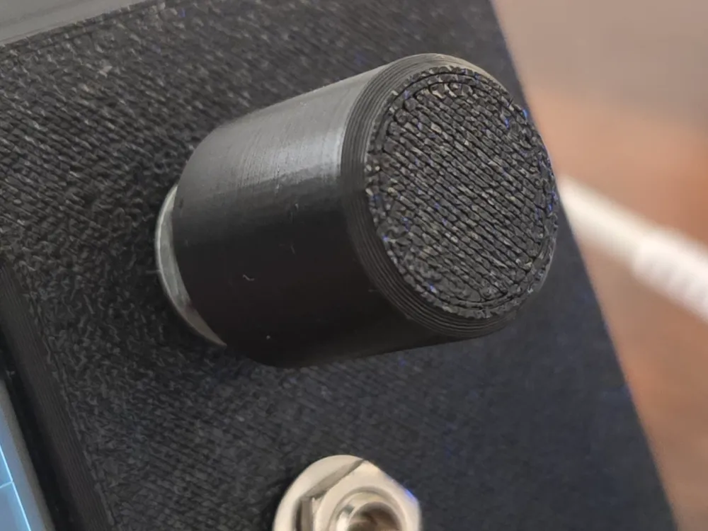 Encoder Button Cover Slim Encoder Knob Cover (Low Profile) - Free 3D Print Model - MakerWorld