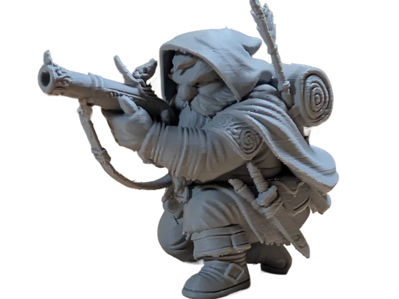 DnD Dwarf Male Rifleman