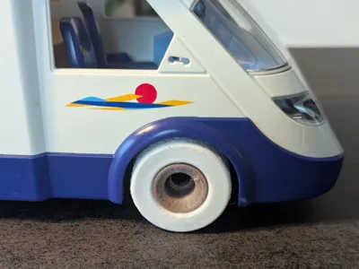 Playmobil compatible replacement tyre/wheel 41x18