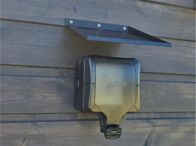 Parametric customizable wall-mounted roof / hood