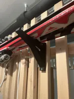 0.2mm layer, 4 walls, 15% infill, no pole rack