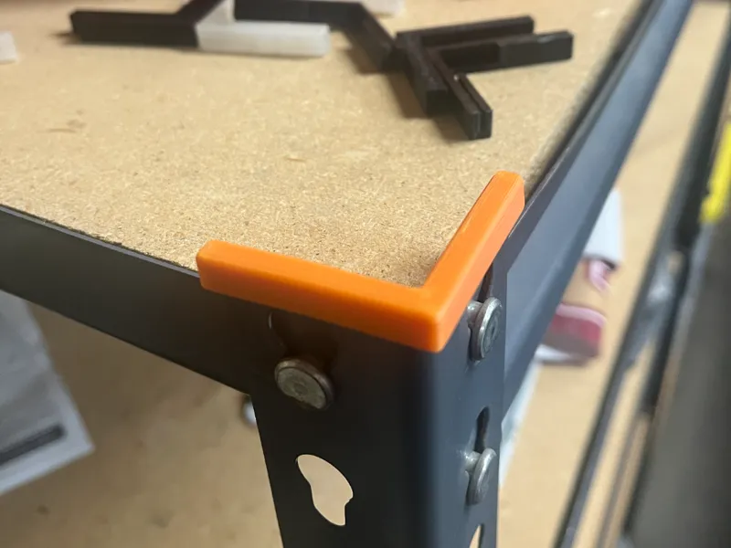 Metal Shelf Rack End Cap Protector