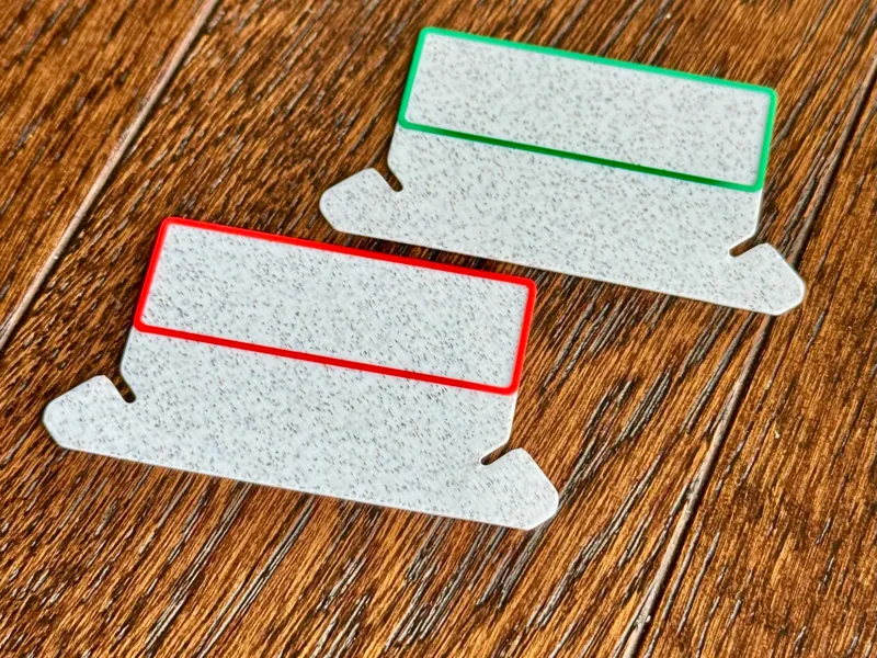 File Folder Tabs for Hanging Folder Labels