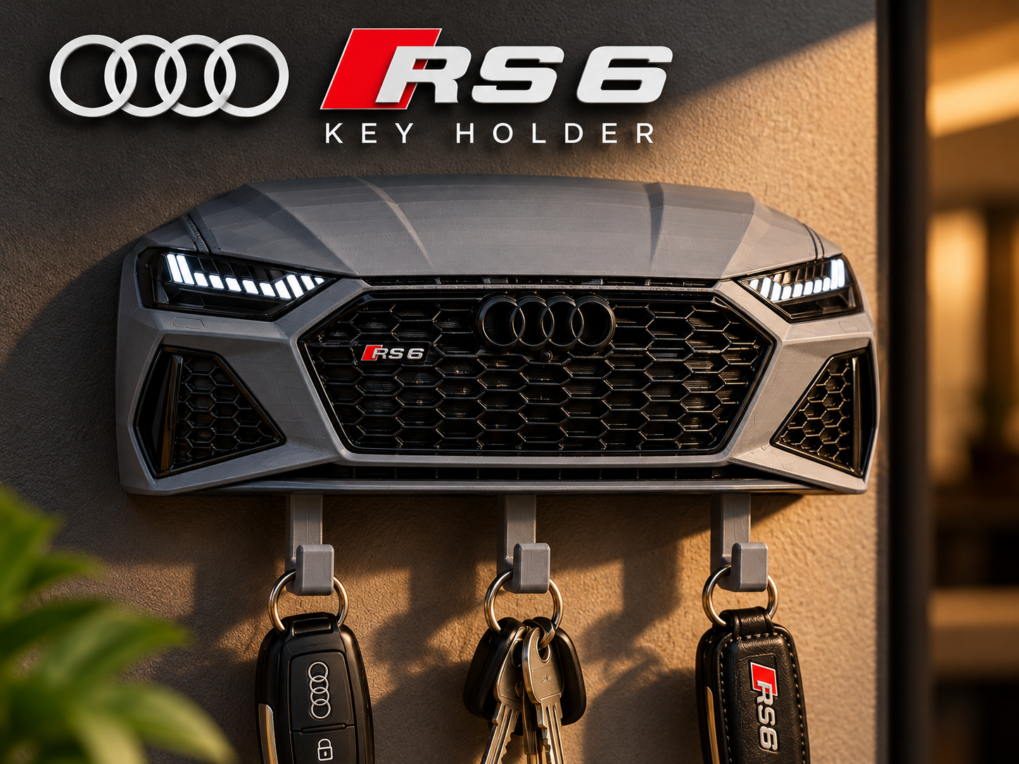 Audi RS6 key holder - 1