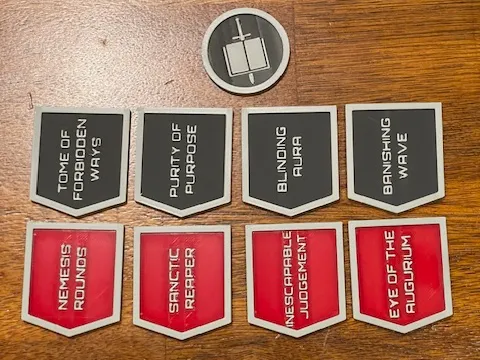 Grey Knights Reminder Tokens