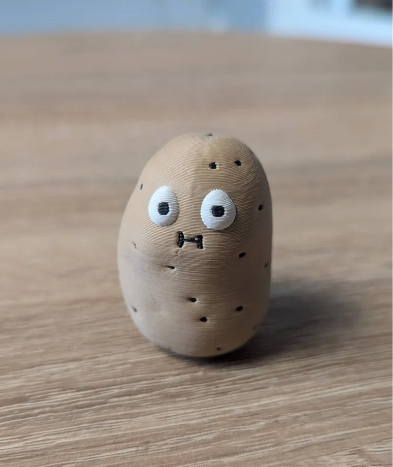 Kawaii cute potato