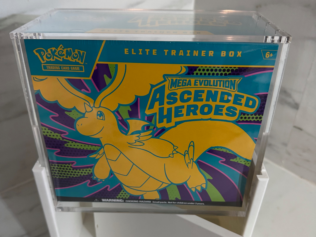 Pokemon ETB Protector case for ETB for akryl  case