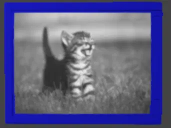 Cat in grass Lithophane