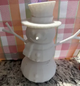 Snowman With Top Hat