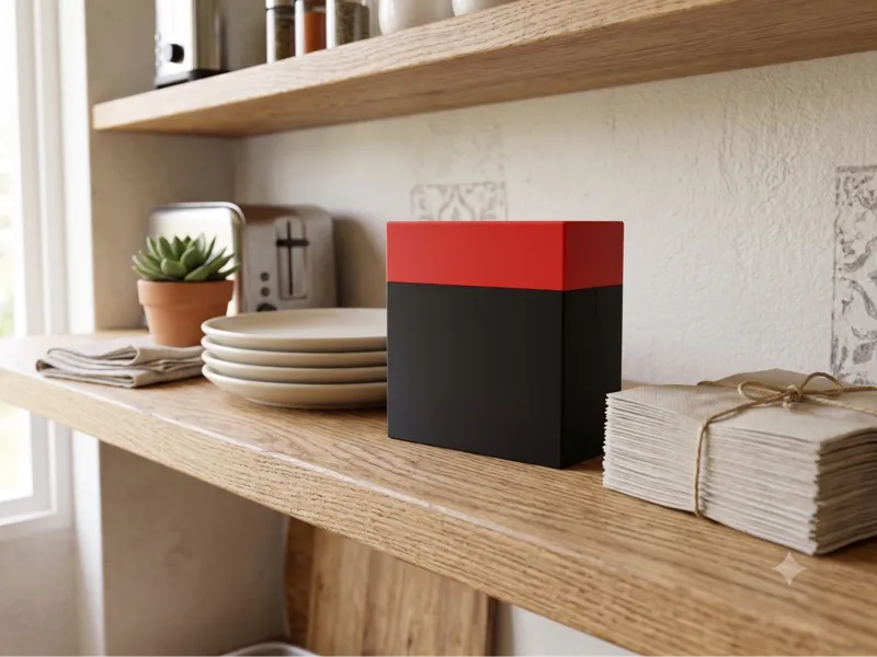 Interchangeable Napkin Holder Plate Case