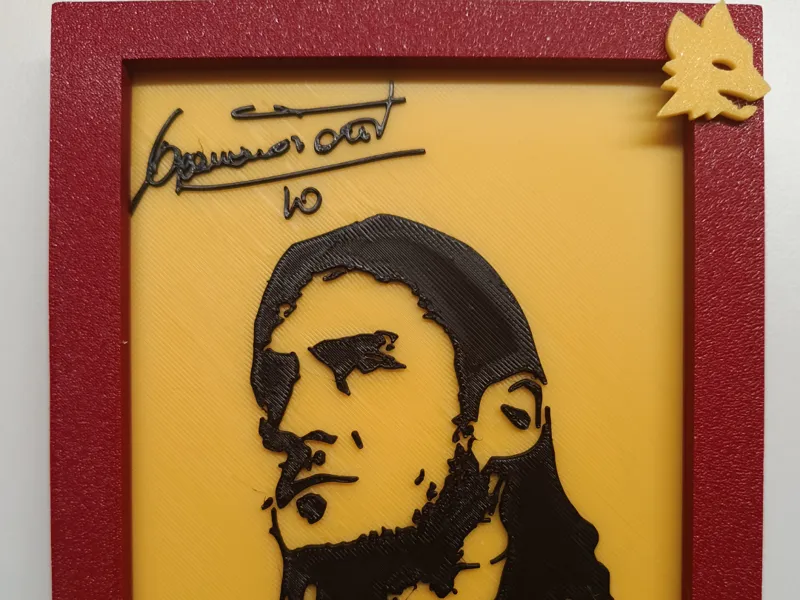 Quadro Francesco Totti Roma