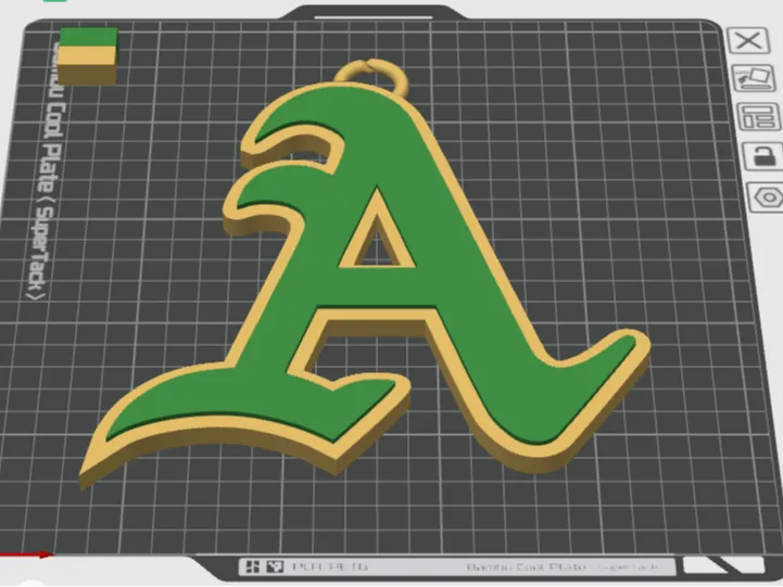 A's hype logo