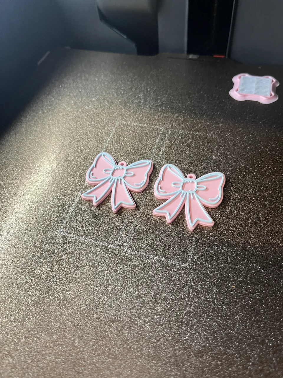 Earrings Bow view 3