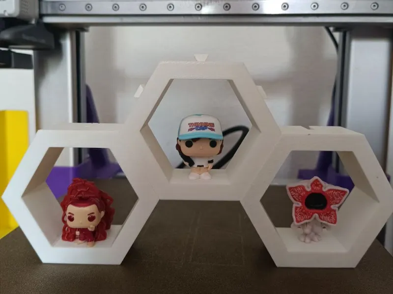 Hexagonal Modular Shelf