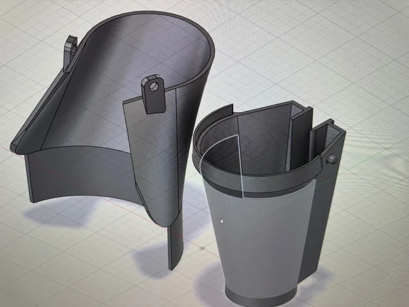 Delta Cruzer Dust Intake Manifold