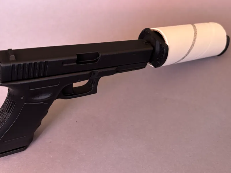 Lint roller gun