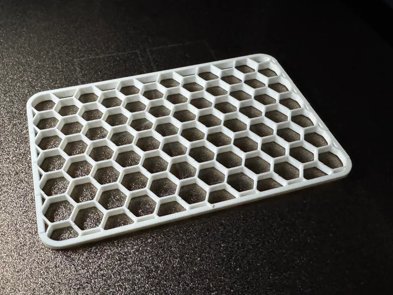 Universal Customizable honeycomb draining dish
