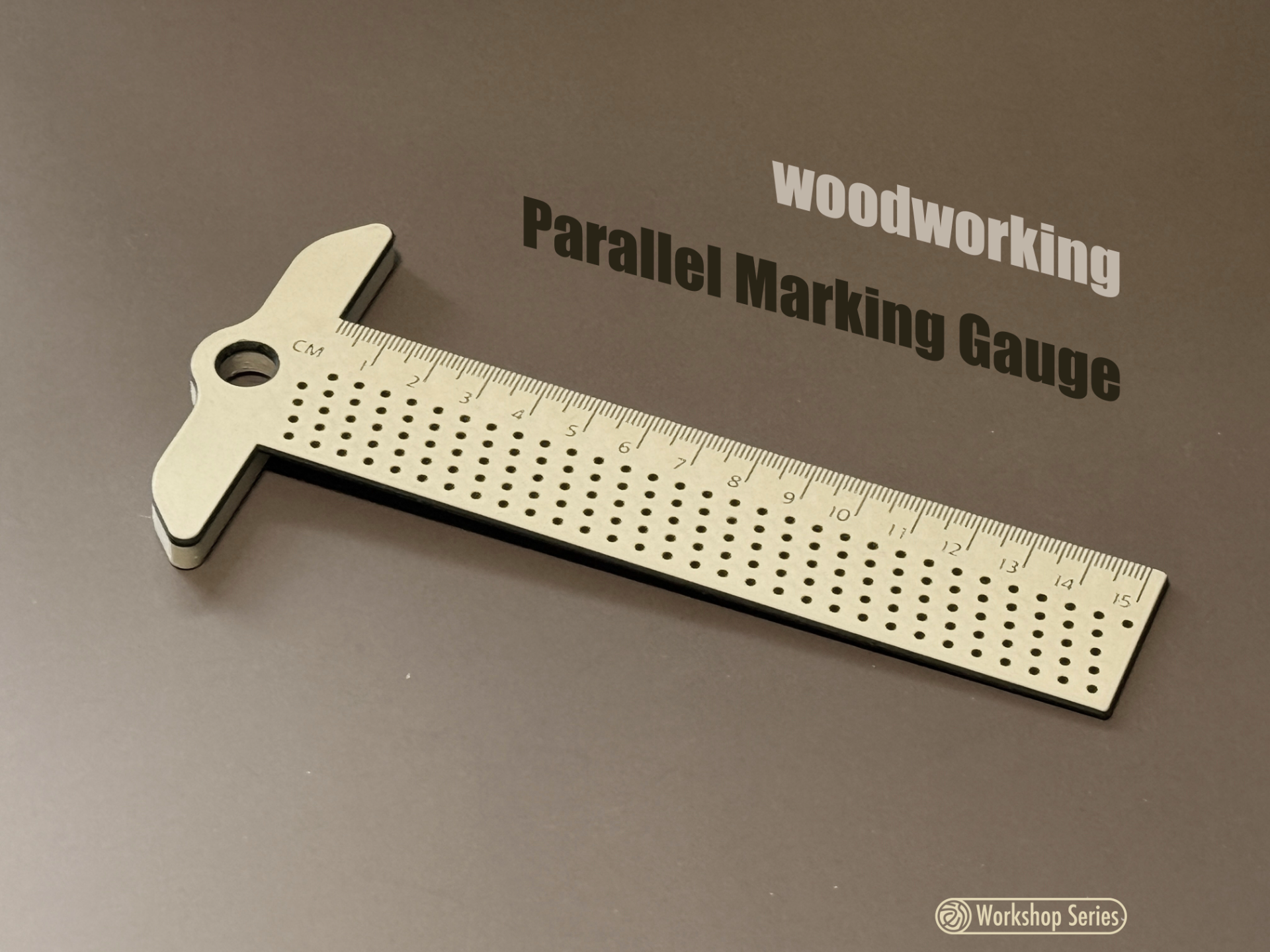Precision T-Square Marking Gauge|最精确的木工平行标线尺