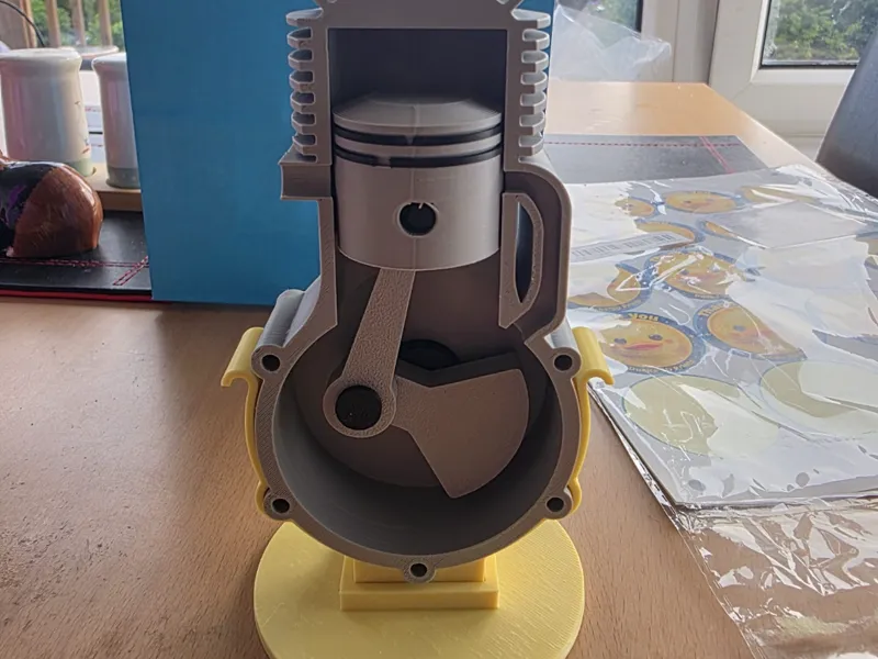 2 stroke single cylinder with handle