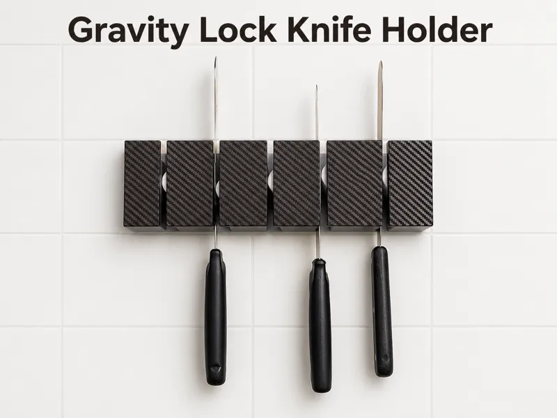 Gravity Lock Knife Holder