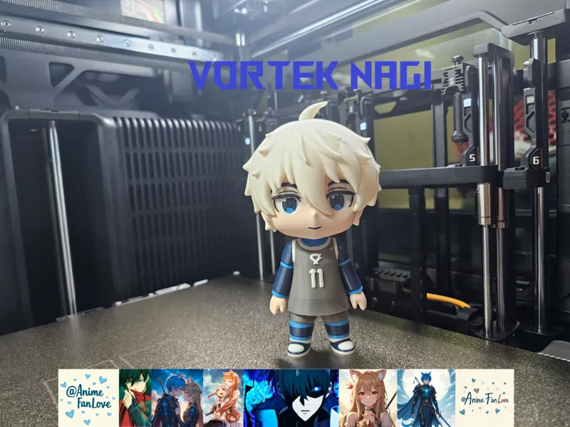 Vortek Nagi Chibi Blue Lock