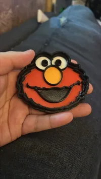Emporte-pièce et tampon Elmo — photo 3