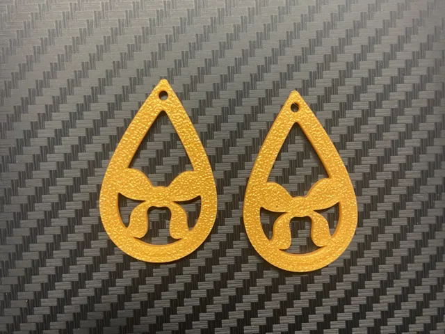 bow earrings