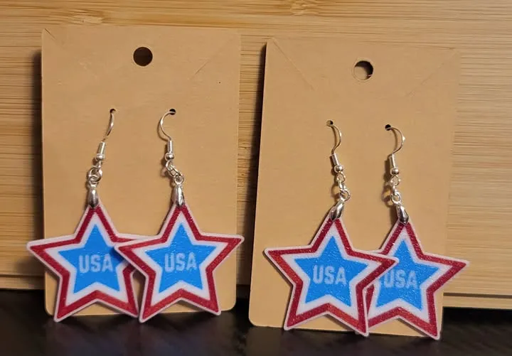 USA Dangle Earrings view 2