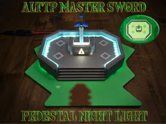 ALTTP Master Sword pedestal night light