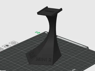 Display stand Mini 2/2SE with text