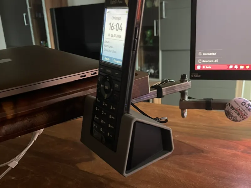 Fritz! Phone Dect C5 Halterung mit 3D Scan