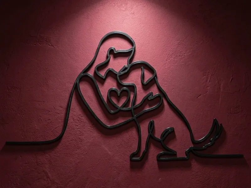 Wall Art Amor Perruno