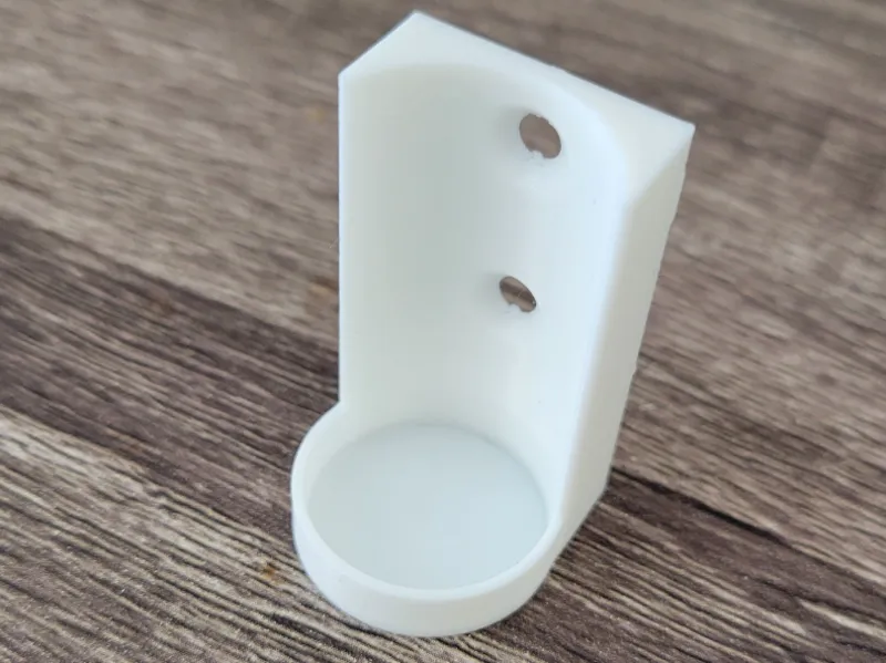 Safety door lock key holder with mounting holes