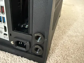 Fractal Terra Watercooling Passtrough Panel