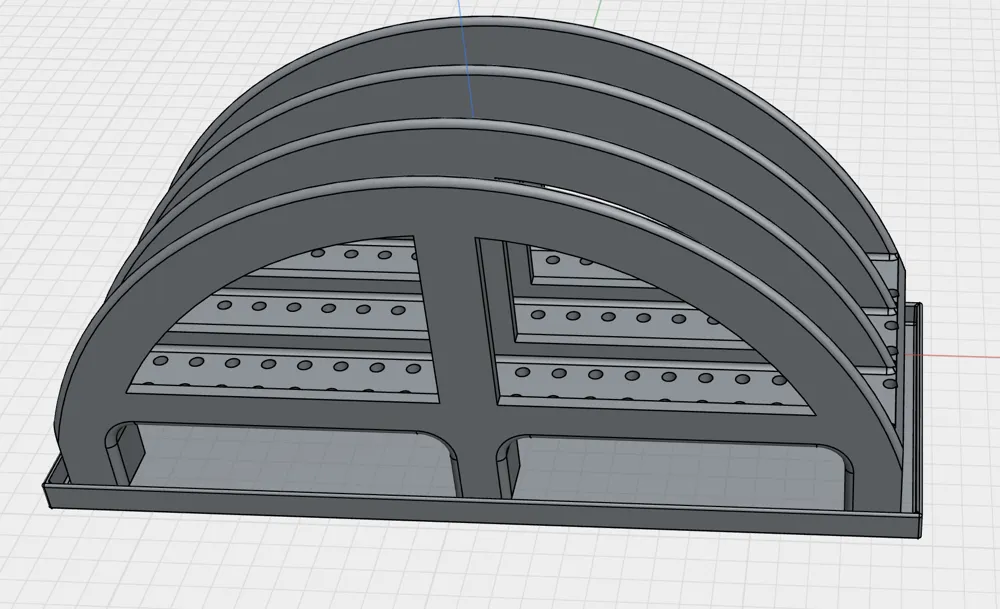 3 slots cutting board rack with tray - Free 3D Print Model - MakerWorld