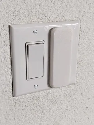 Magnetic Flat Light Switch Cover 6x3