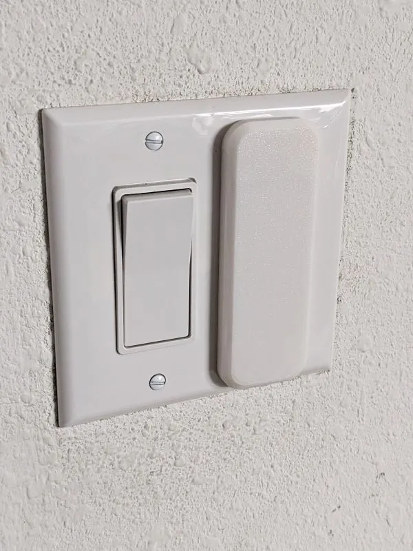 Magnetic Flat Light Switch Cover 6x3