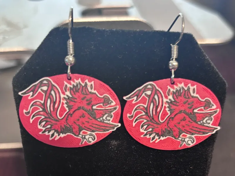 University of South Carolina Earrings