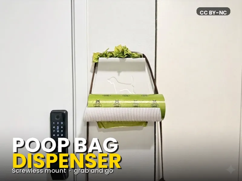 Easy Poop Bag Dispenser (Higly compatible)