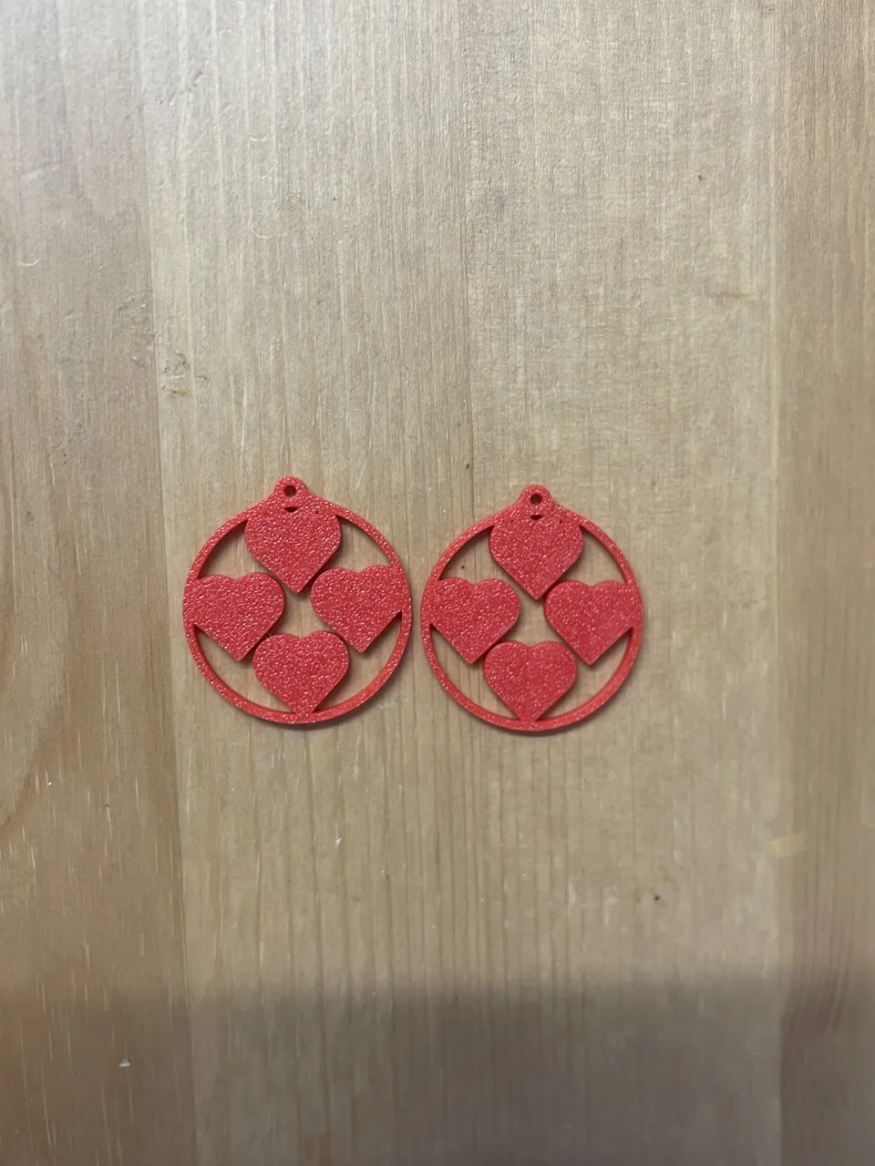 Heart Earrings view 2