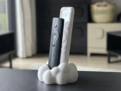Half-Cloud Shaped Remote Control Base | no supports