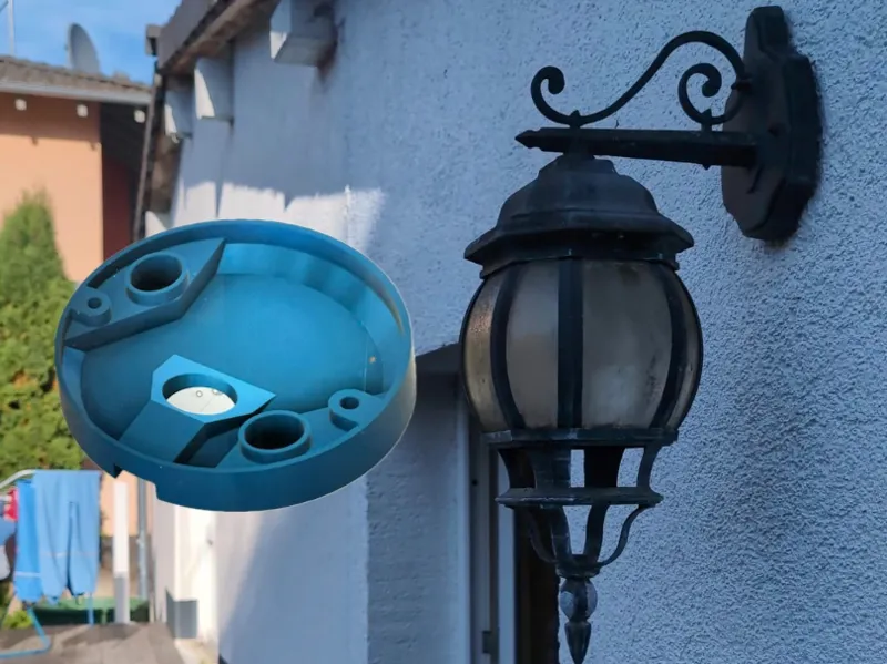 Ersatz Halterung Laterne, Wandleuchte Eglo Navedo