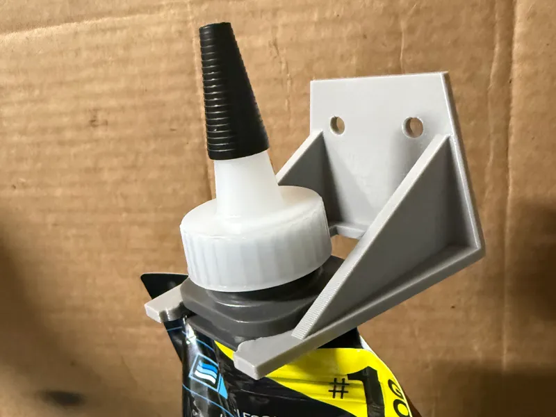 Valvoline Flexfill Gear Oil Bag wall hanger