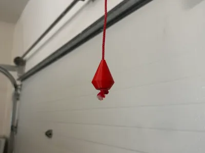 Garage door safety release handle