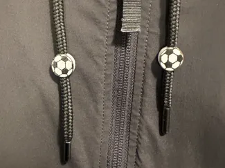 Drawstring Beads - Soccer Ball