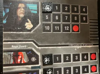 Star Wars Epic Duels Wound Tracker