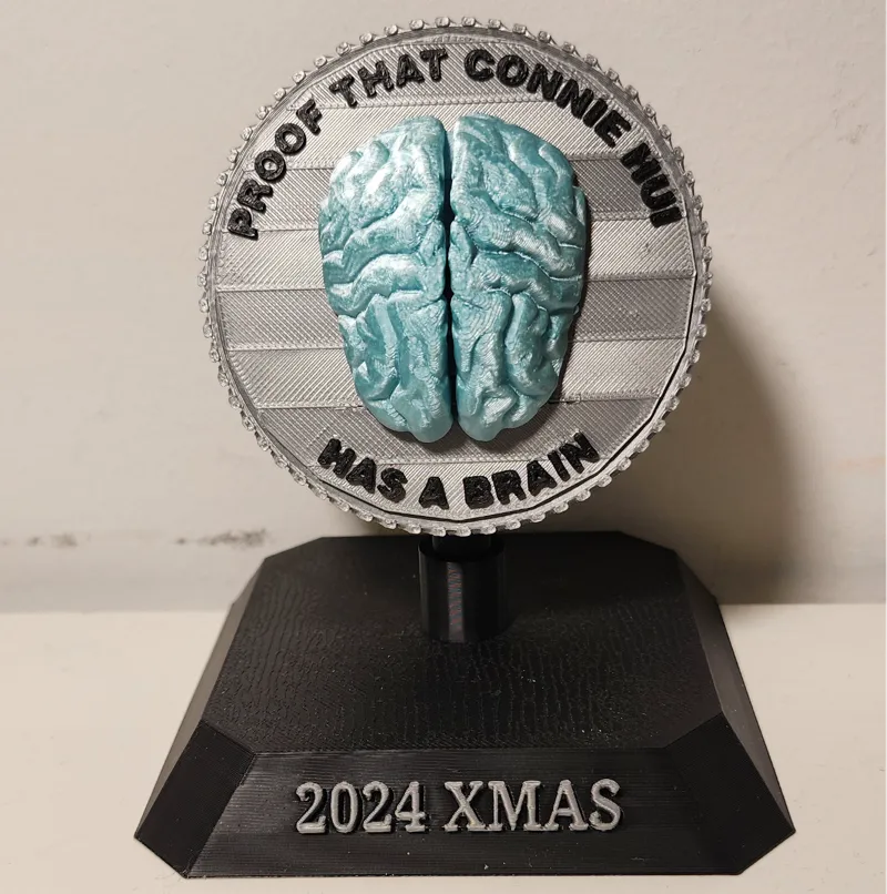 PROOF THAT MY WIFE HAS A BRAIN