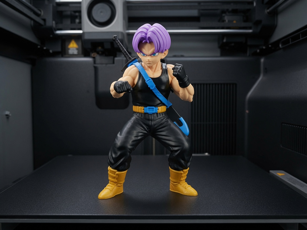 Future Trunks dragon ball multicolor